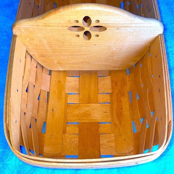 Vintage 1999 LONGABERGER BASKET. Hand woven. - Picture 6 of 8
